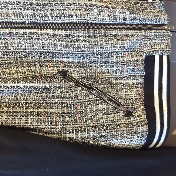 S. Oliver tweed bomber jacket. Size 8 - Picture 2 of 14